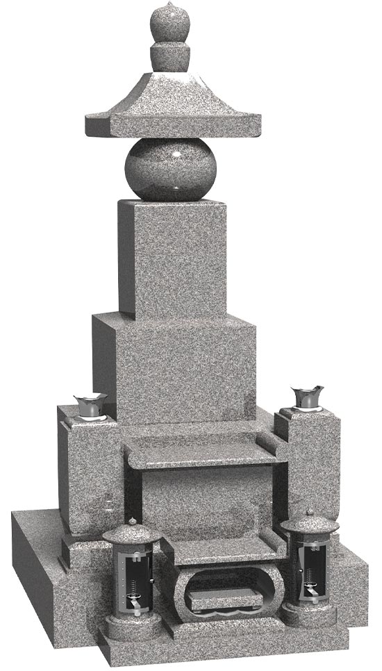 五輪塔三重台